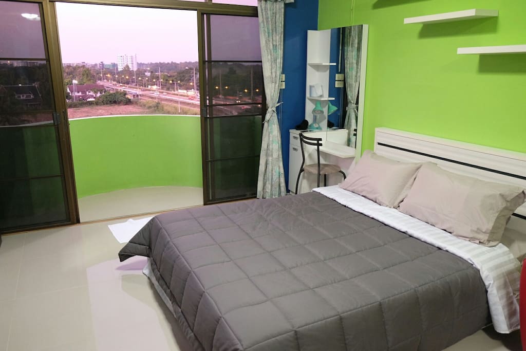 Modern renovated studio with balcony