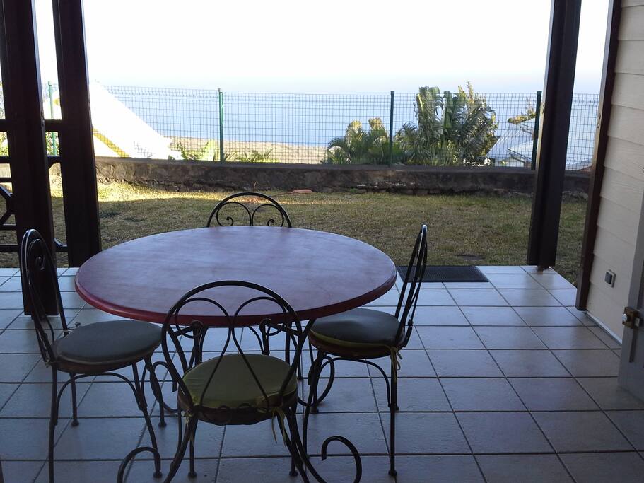 Terrasse avec vue panoramique