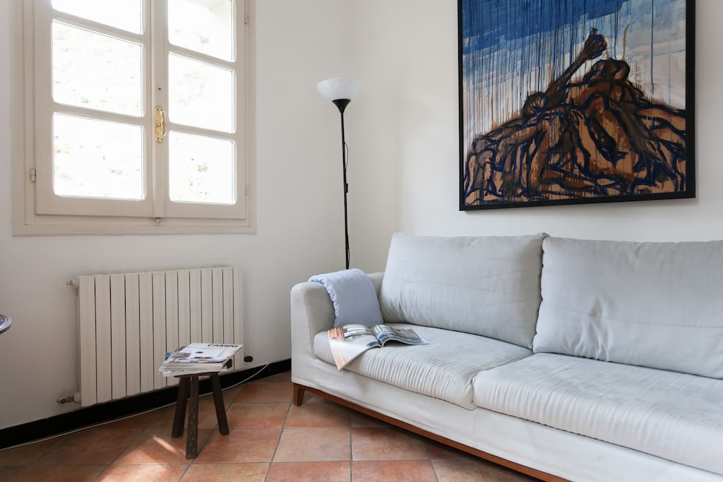 The Living room - The sofa & The relax area