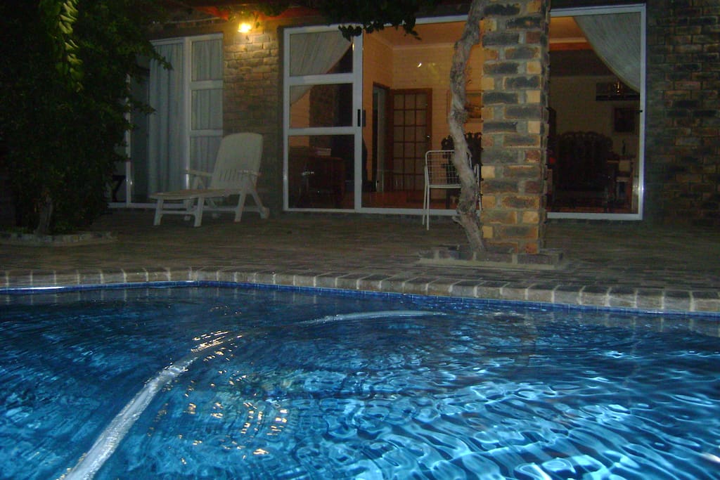Evening at Lakeview House