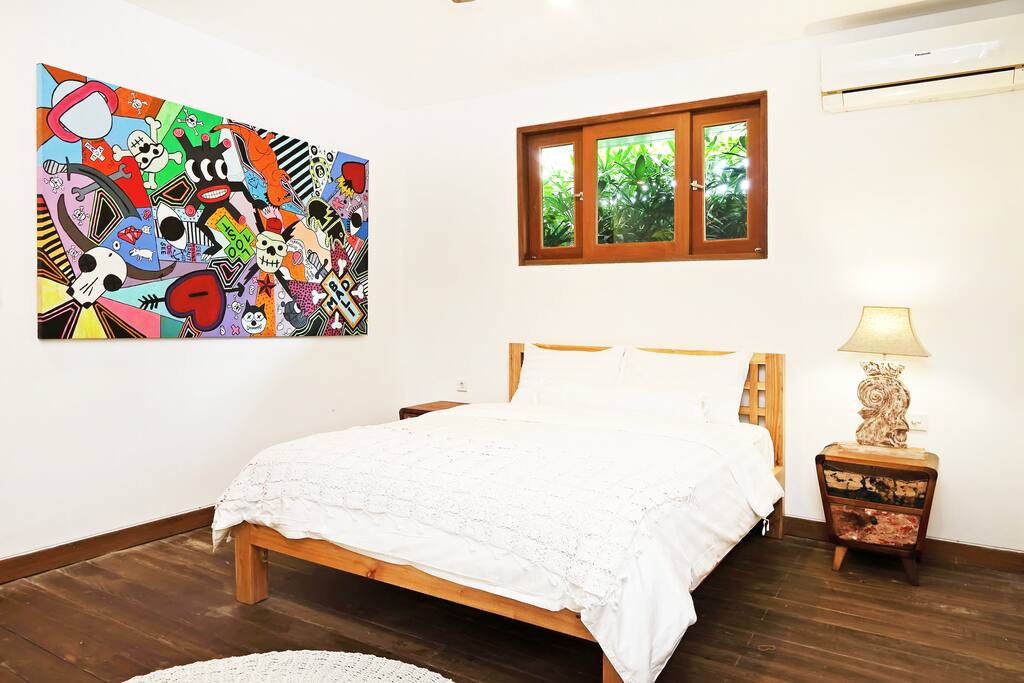 Room 2 with ensuite bathroom and AC