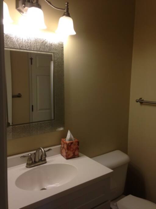 Guest full bathroom