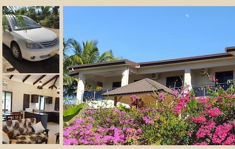 Apt 3 Great Mountain Views close to Nadi (inc Car)