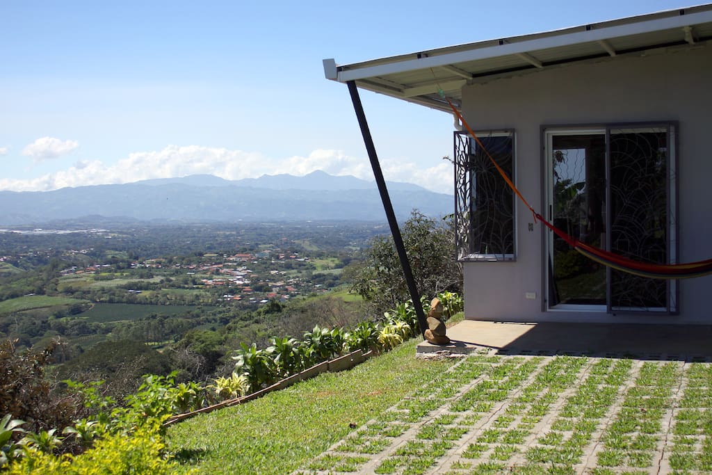 Vista de la casa.