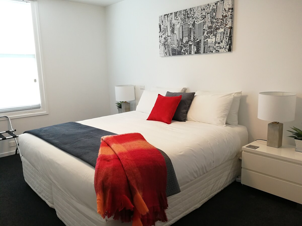 غرفة نوم 1 - 1 سرير كينج أو 2 سرير فردي