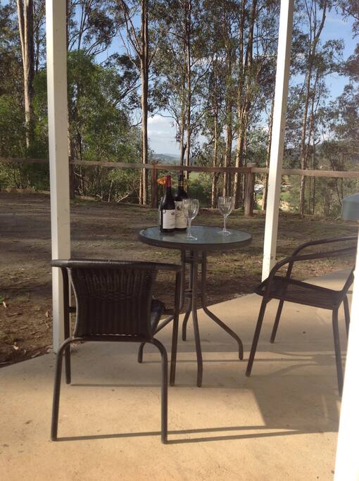 View from the terrace.