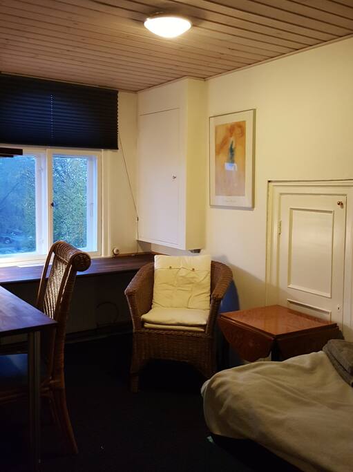 A view of the room