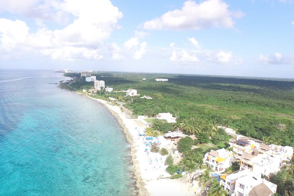Miles of Sandy Beach await your arrival