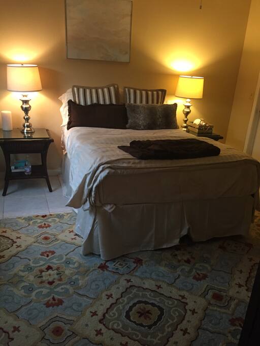 Master Bedroom with private bathroom and walk in closet