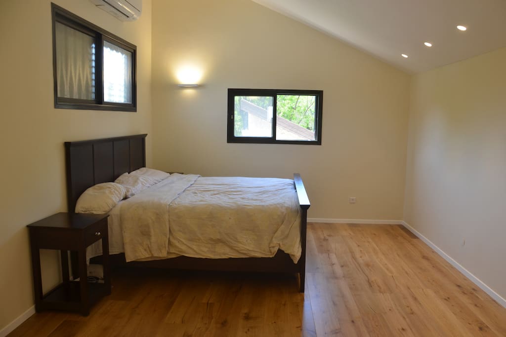 Very Large Master Bedroom with high ceilings