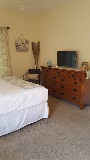 Smart TV's in both bedrooms