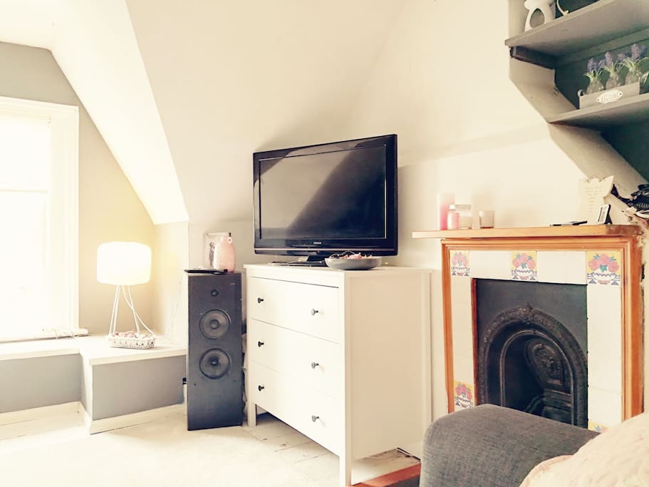 Attic living space.