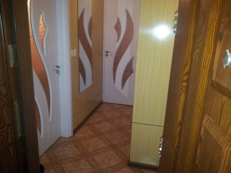 Looking in from the main entrance