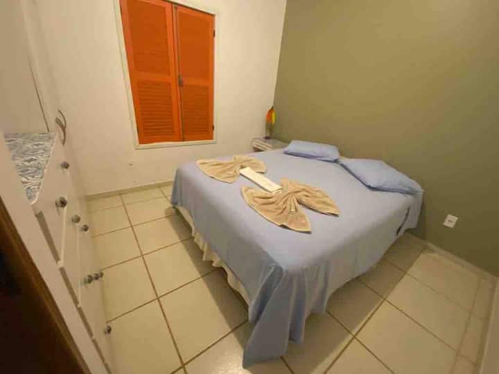 Queen bed and dresser with drawers available. Space for single mattress on the floor