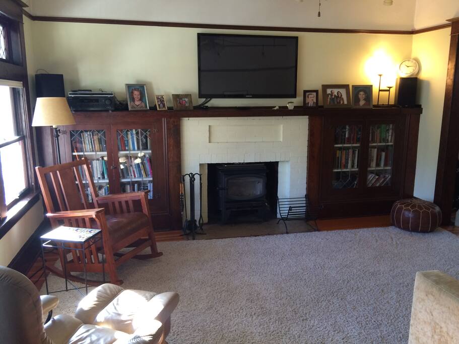 Hang out, read a book, or watch movies