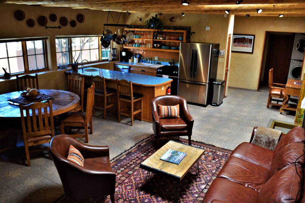 Large, bright space.