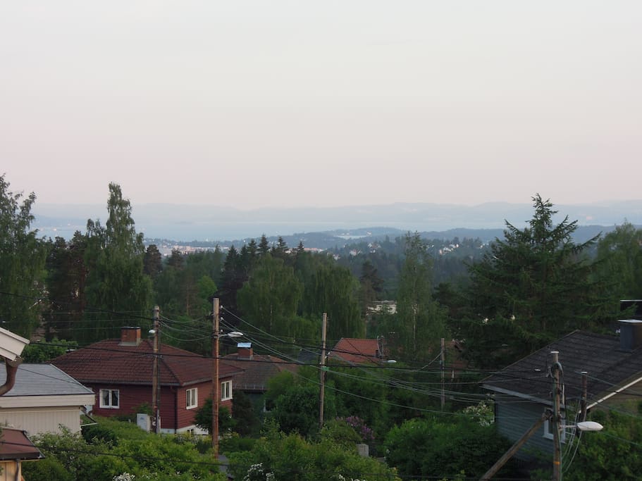 View of the Oslo fjord