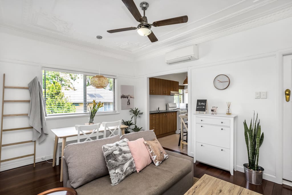 Living and dining area