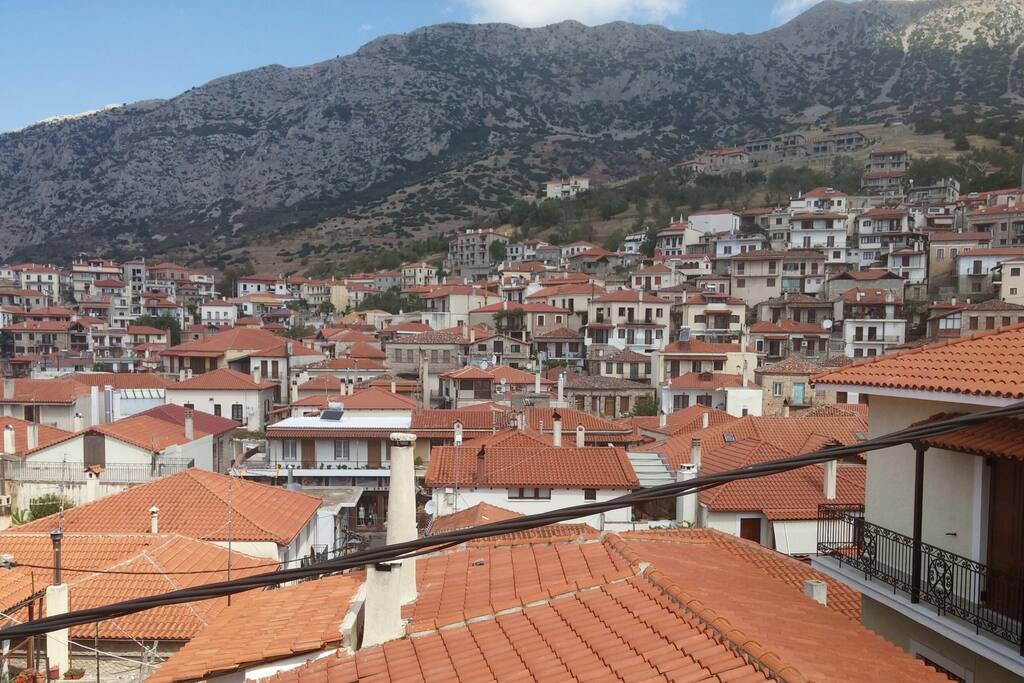Θέα στο χωριό
