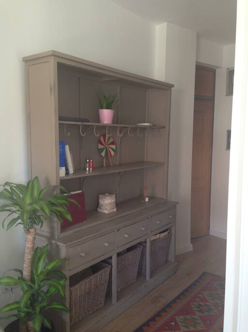 Entrance of the apartment / Recibidor
