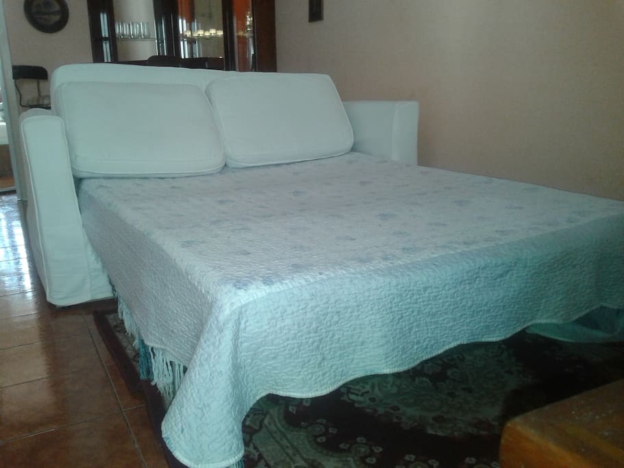 Sofá Cama na sala