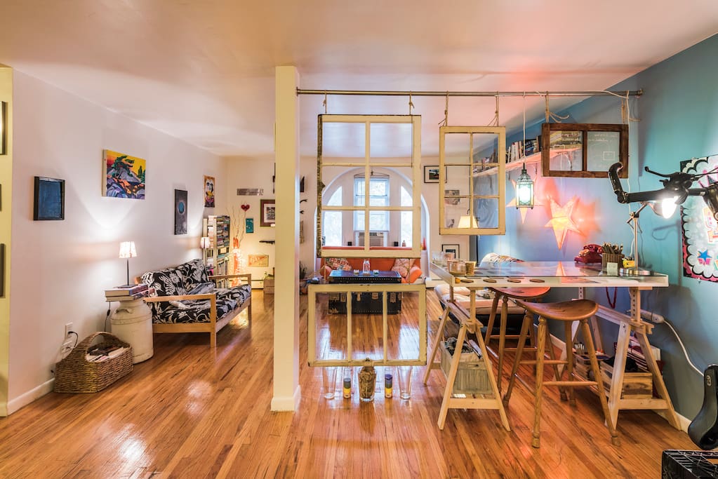 Entrance and shared living space