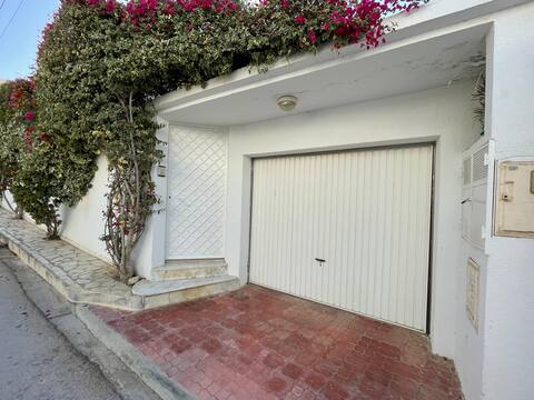 Beautiful villa floor with garden