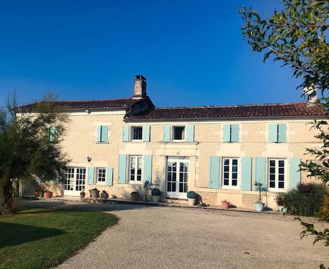 Villa near Cognac, with private pool and garden