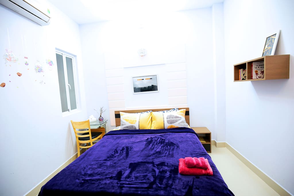 Private bedroom with private bathroom