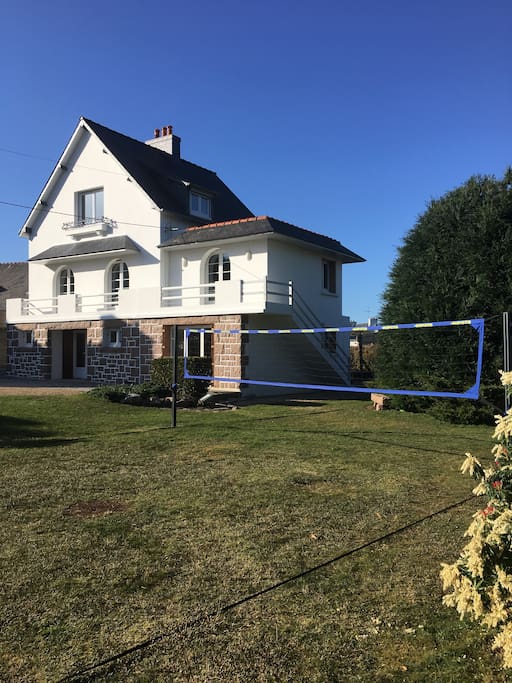 Terrain de volley/badminton