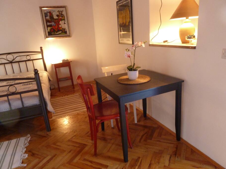 Bedroom with double bed