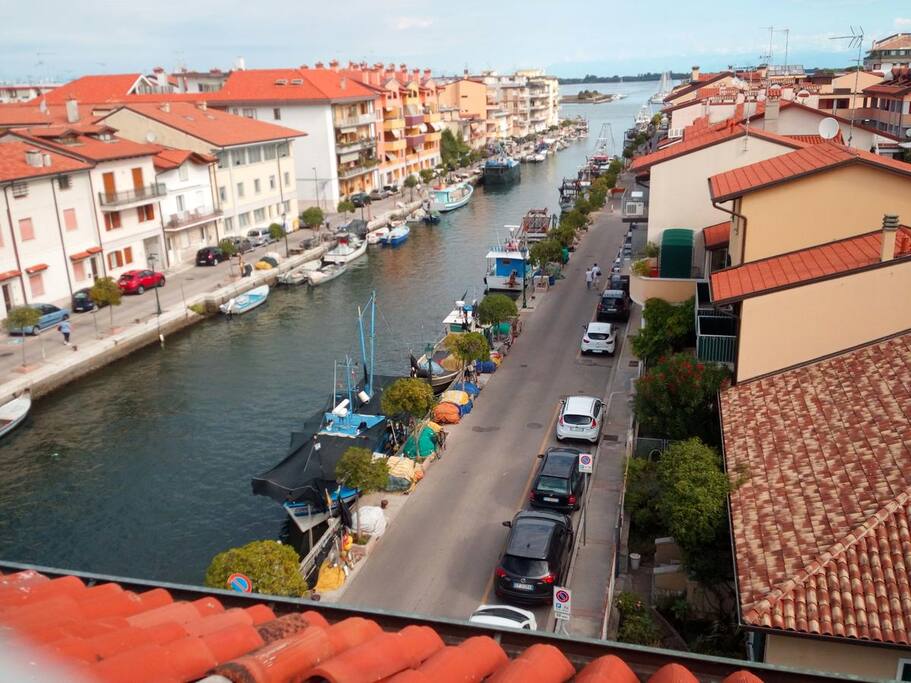 Vista da terrazza condominiale