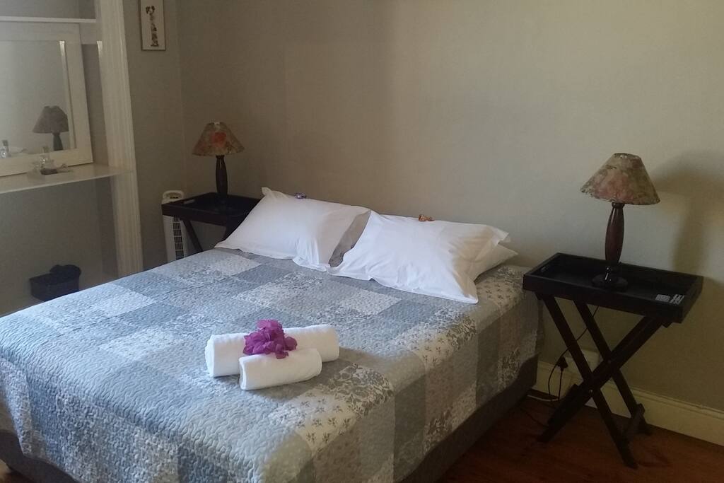 One of the rooms inside the house