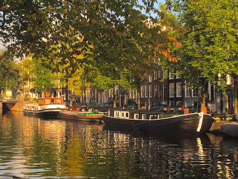 Houseboat Trijntje, Prinsengracht, Amsterdam,