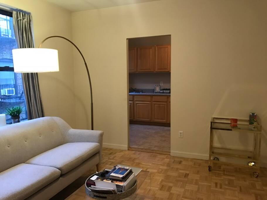 Spacious living room
