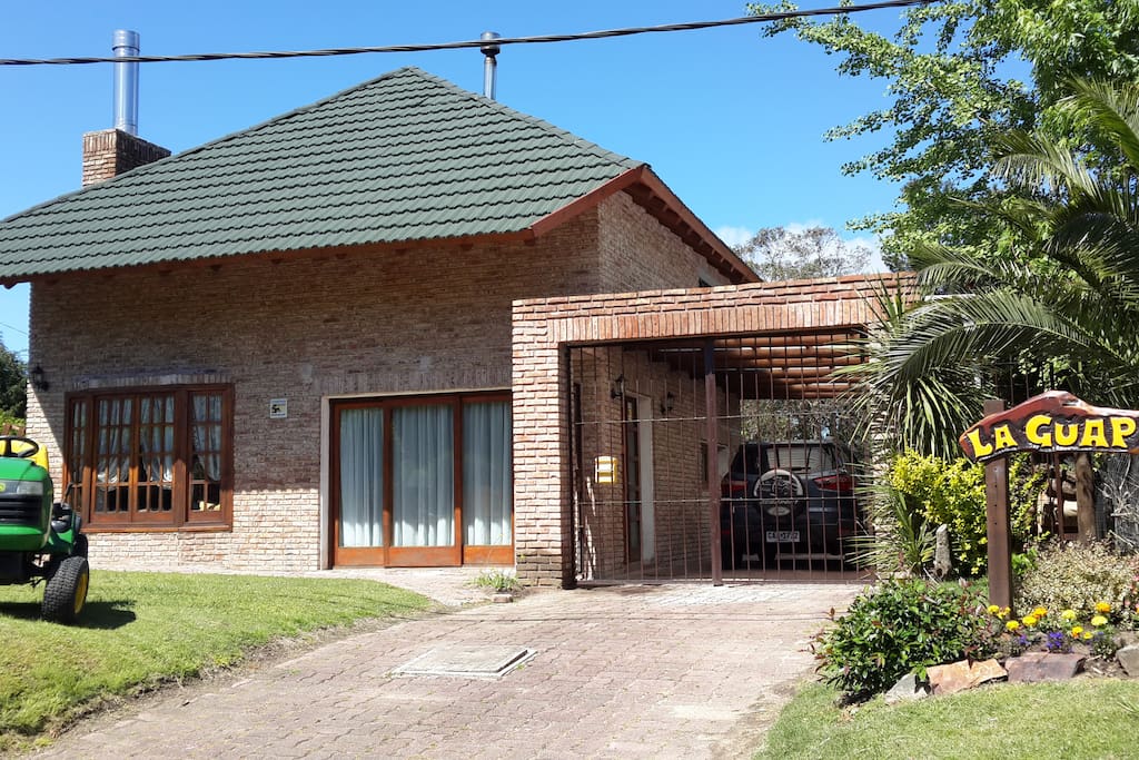 Frente de la casa