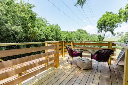 Historic Shotgun House along the Trinity River