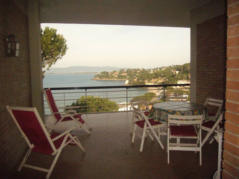Terrazzo con vista
