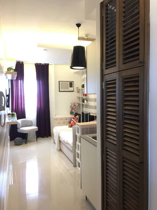 The room during the day