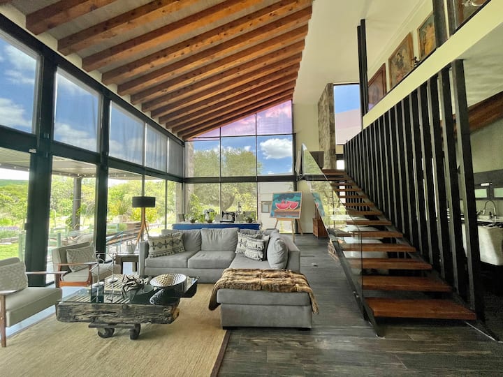 Golf Villa Con Jacuzzi Y Rooftop - 산 미겔 데 아옌데