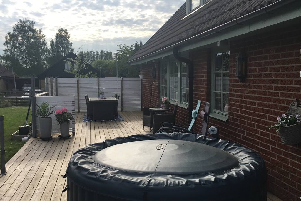 Lazy spa with place for 6 people