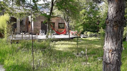 Relaxing under the trees