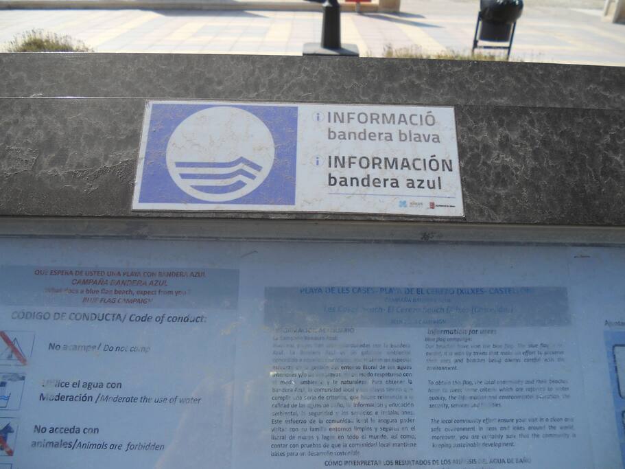 playa bandera azul
