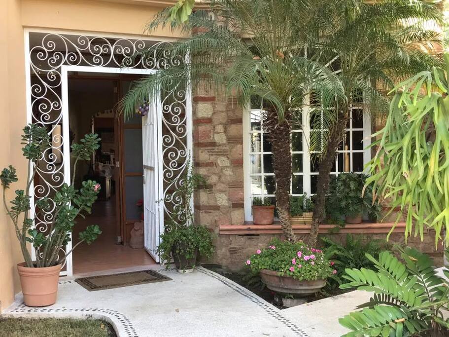 Main house entrance