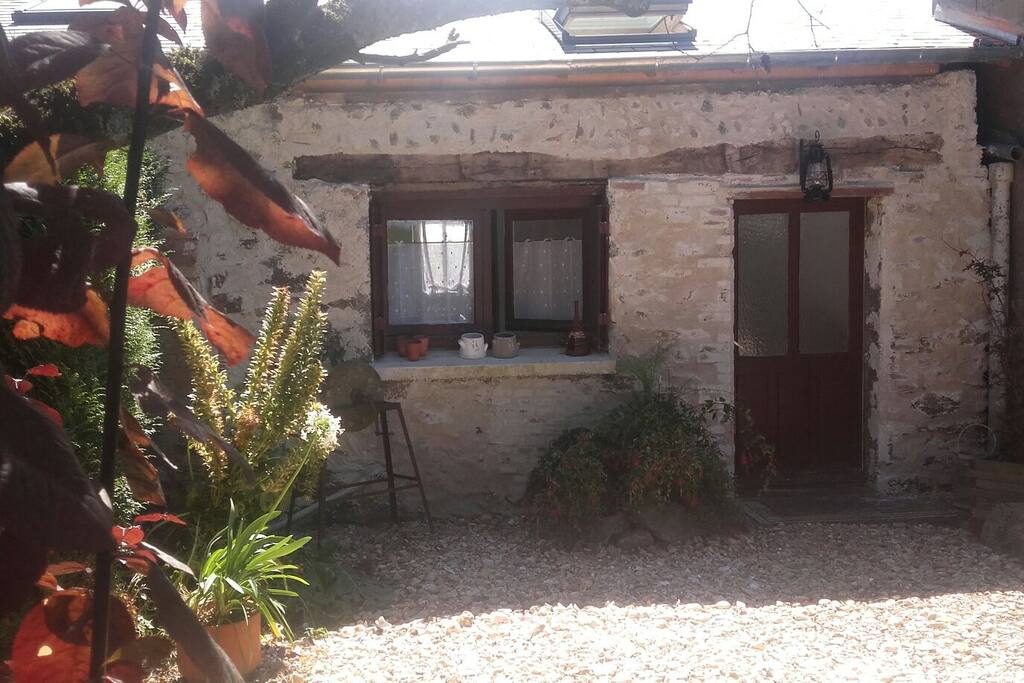 Entrée coté piscine