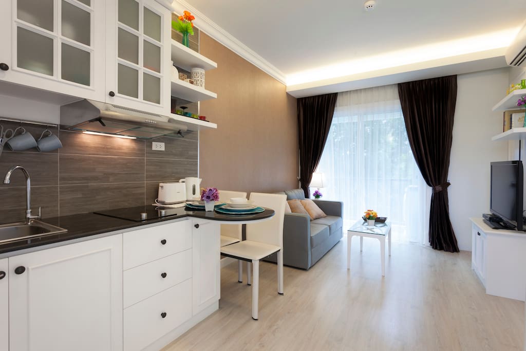 Living room & kitchen pantry