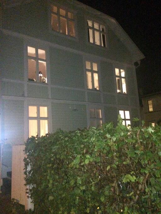 Huset utifrån