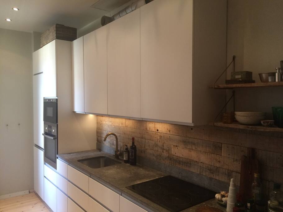 Newly renovated kitchen