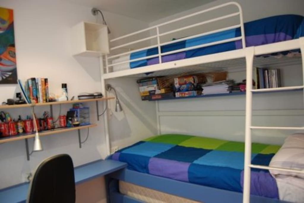 Habitación dormitorio - 3 camas individuales