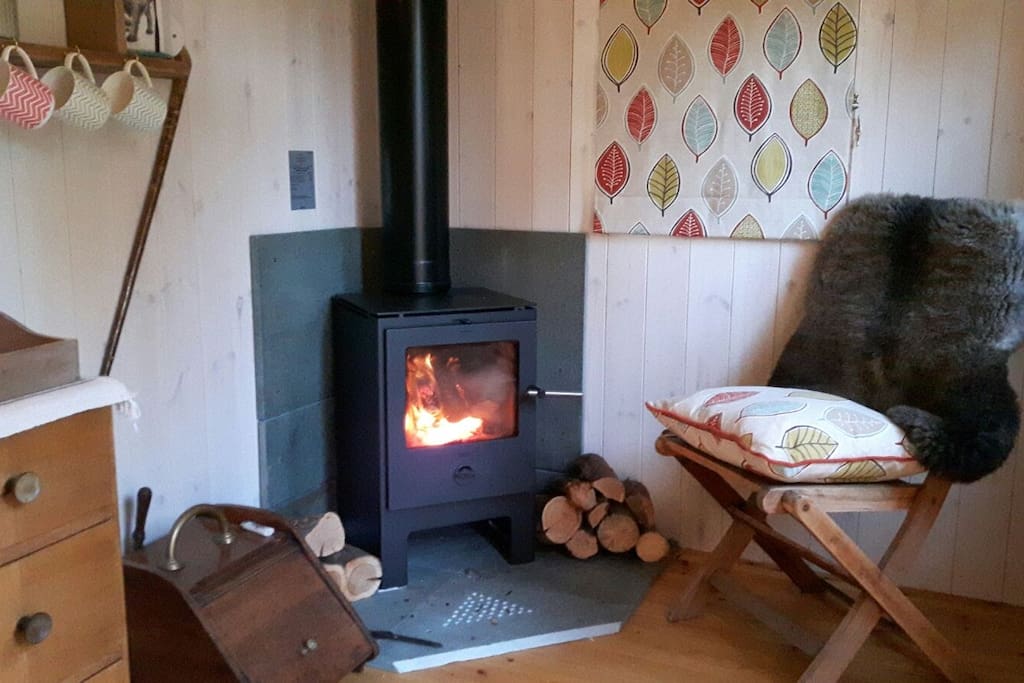 We will provide plenty of kindling and logs
